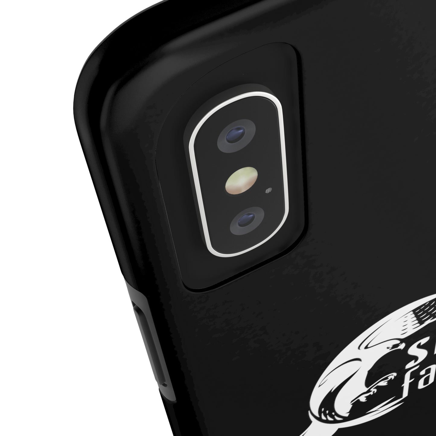Tough Phone Cases Black with Sky Falconry Logo